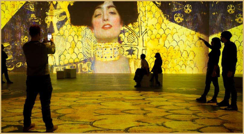 Gustav Klimt Exhibit in New York: The Immersive Experience